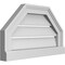 Ekena Millwork Octagonal Top Surface Mount PVC Gable Vent w/ 2"W x 2"P Brickmould Sill Frame, 20"W x 12"H GVPOT20X1203SF - alternate 4